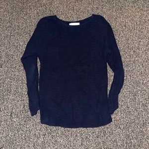 Loft navy blue sweater